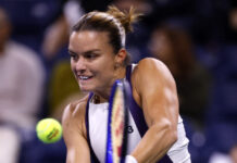 Η Μαρία Σάκκαρη έφτασε στο Περθ για το United Cup