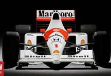 Η McLaren MP4/6-1, το μονοθέσιο του θρυλικού Ayrton Senna πωλείται σε δημοπρασία
