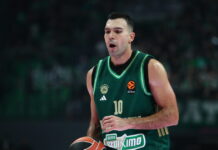 Ο Κώστας Σλούκας θα μείνει εκτός αποστολής για το Ζαλγκίρις – Παναθηναϊκός