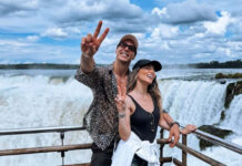 Αθηνά Οικονομάκου: Οι πρώτες μαγικές εικόνες από το ταξίδι στην Αργεντινή με τον Μπρούνο Τσερέλα