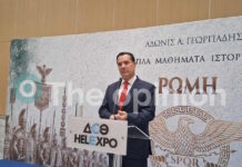 Άδωνις Γεωργιάδης: Κοσμοσυρροή στο Βελλίδειο στην παρουσίαση του βιβλίου του «Ρώμη»