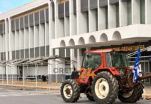 Άνοιξε το αεροδρόμιο του Ηρακλείου – Στον ΒΟΑΚ κατευθύνονται οι αγρότες