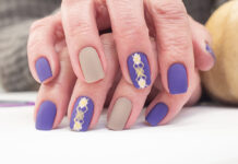 Argyle Sweater Nails: Η πιο cozy τάση στα νύχια