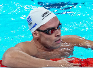 Ο Ανδρέας Βαζαίος στον τελικό του Ευρωπαϊκού στα 100μ μικτή ατομική