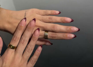 Νο1 τάση στα νύχια: Το βουργουνδί γαλλικό μανικιούρ είναι το νέο must