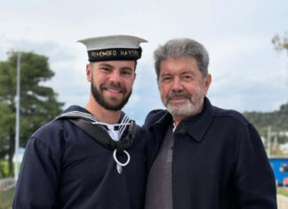 Άγγελος Λάτσιος: Οι νέες φωτογραφίες που ανέβασε από το Nαυτικό γεμάτος περηφάνια