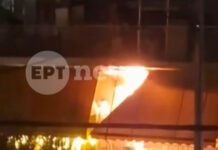 Καλλιθέα: Βίντεο ντοκουμέντο από την φωτιά στο διαμέρισμα με τους δύο νεκρούς