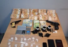 Συνελήφθη ζευγάρι σε περιοχή της Εύβοιας για διακίνηση κοκαΐνης – Κατασχέθηκαν πάνω απο 100.000 ευρώ!