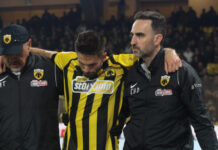 Ο Μιγιάτ Γκατσίνοβιτς υπέστη βαρύ διάστρεμμα με μερική ρήξη συνδέσμων στο ΑΕΚ – Ατρόμητος