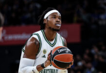 Παναθηναϊκός – Χάποελ Τελ Αβίβ: Χωρίς τον Χολμς η δωδεκάδα του «τριφυλλιού»