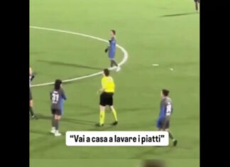 Χαμός στην Ιταλία μετά την σεξιστική επίθεση οπαδού σε γυναίκα διαιτητή: «Πήγαινε σπίτι να πλύνεις τα πιάτα»