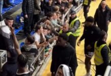 Οπαδός της Παρτιζάν επιτέθηκε λεκτικά στον Ταϊρίκ Τζόουνς