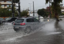 Κακοκαιρία Byron: Οι δρόμοι που είναι κλειστοί λόγω πλημμύρας στην Αττική