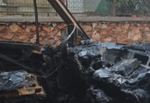 Καισαριανή: Άγνωστοι έκαψαν τρία αυτοκίνητα και τρία φορτηγά – Βίντεο από τα καμένα οχήματα