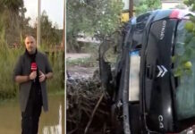 Κακοκαιρία Byron: Αυτοκίνητο βρέθηκε σε σπίτι στο Γύθειο – Με κανό στους δρόμους της Φοινικούντας