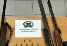 Άνω Λιόσια: Έκρυβαν 4 όπλα στο σπίτι τους – Το ένα ήταν κλεμμένο εδώ και 20 χρόνια
