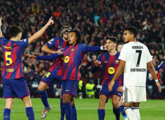 Champions League: Ανατροπή με Κουντέ για Μπαρτσελόνα, μεγάλες νίκες για Αταλάντα και Λίβερπουλ