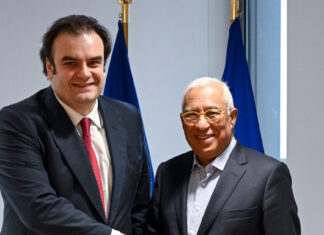 Ο Κυριάκος Πιερρακάκης συναντήθηκε με τον Αντόνιο Κόστα: Σταθερότητα, ανάπτυξη και ανθεκτικότητα οι προτεραιότητες