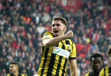 ΑΕΚ: Υποψήφιο για κορυφαίο γκολ του Conference League το «μαγικό» φάουλ του Ράζβαν Μάριν στη Σαμψούντα