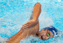 Ο Δημήτρης Μάρκος στον τελικό του Ευρωπαϊκού πρωταθλήματος στα 800μ. ελεύθερο