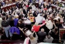 «Ρινγκ» η Βουλή στο Μεξικό – Βουλευτές πιάστηκαν στα χέρια