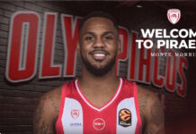Ο Ολυμπιακός ανακοίνωσε την απόκτηση του Μόντε Μόρις