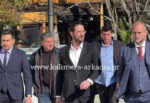 Άρης Μουγκοπέτρος: Στα δικαστήρια της Τρίπολης μετά την μήνυση της εν διαστάσει συζύγου για ενδοοικογενειακή απειλή