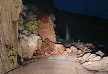 Ναύπλιο: Μεγάλη κατολίσθηση στο μονοπάτι Αρβανιτιά Καραθώνα