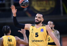 Άρης Betsson – Περιστέρι Betsson 81-76: Νίκη στην παράταση με τρομερό Νουά