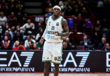 Ο Κέντρικ Ναν γύρισε τον αστράγαλό του στην τελευταία προπόνηση του Παναθηναϊκού πριν το παιχνίδι με τη Φενερμπαχτσέ