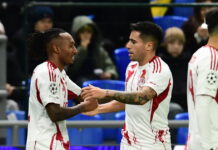 Ο Ολυμπιακός 29ος στη βαθμολογία της League Phase του Champions League