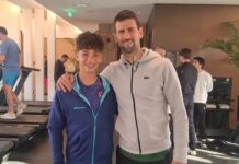 Ο Ραφαήλ Παγώνης συνάντησε τον Νόβακ Τζόκοβιτς: «Απίστευτη μέρα»