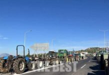 Μπλόκο της αστυνομίας στους αγρότες στην Πάτρα, δεν τους αφήνουν να πλησιάσουν τη γέφυρα Ρίου – Αντιρρίου