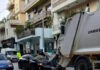 Πάτρα: Αυτοκίνητο «καρφώθηκε» σε απορριμματοφόρο και τραυμάτισε έναν εργαζόμενο στην καθαριότητα