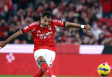 «Καυτός» Βαγγέλης Παυλίδης έφθασε τα 50 γκολ με τη φανέλα της Μπενφίκα