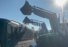 Θεσσαλονίκη: Οι αγρότες έχουν κλείσει την πρόσβαση προς το αεροδρόμιο Μακεδονία