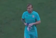 Σπάνιο περιστατικό στην Αλβανία: Τερματοφύλακας εγκατέλειψε το παιχνίδι και πήγε στα αποδυτήρια