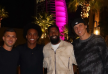 Ο Ροντινέι και ο Στρεφέτσα έκαναν Χριστούγεννα στο Ντουμπάι με τον Γουίλιαν και τον Νταβίντ Λουίζ
