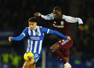 Ο Στέφανος Τζίμας αποχώρησε τραυματίας από το Μπράιτον – Άστον Βίλα