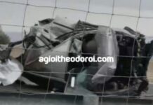 Θανατηφόρο τροχαίο στους Αγίους Θεοδώρους: Οδηγός έπεσε στις μπάρες της εθνικής οδού