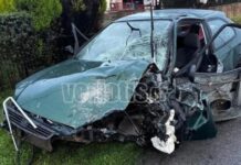 Βέροια: Νεκρός 22χρονος και 4 τραυματίες σε σύγκρουση οχημάτων – Καταστράφηκε ολοσχερώς το αυτοκίνητό του