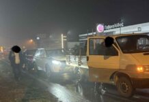 Καραμπόλα 3 οχημάτων στη Βέροια: Στο νοσοκομείο τετραμελής οικογένεια με 2 παιδιά