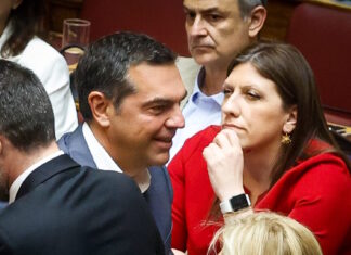 Αλέξης Τσίπρας – Ζωή Κωνσταντοπούλου: Συναντήθηκαν τυχαία σε γνωστό wine bar και δεν αντάλλαξαν κουβέντα