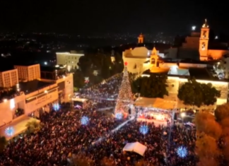 Στη Βηθλεέμ ετοιμάζονται για να γιορτάσουν τα Χριστούγεννα μετά από δύο χρόνια πολέμου στη Γάζα