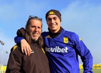 Ο Μιχάλης Βοριαζίδης που είχε διαγνωστεί με εξεργασία στα γεννητικά όργανα επέστρεψε στις προπονήσεις του Άρη