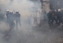 Πεδίο μάχης οι Βρυξέλλες μεταξύ αγροτών & Αστυνομίας – Επεισόδια & χημικά