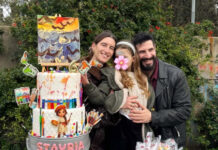 Δράκου – Πατριαρχέας: Η 6χρονη κόρη τους έκανε πάρτι ζωγραφικής και έβαλε τη δική της πινελιά ακόμα και στην τούρτα γενεθλίων της