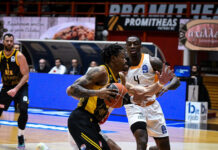 Προμηθέας Πάτρας – ΑΕΚ 86-94: Σημαντική νίκη για την Ένωση στην GBL