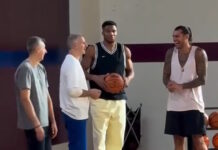 Αντετοκούνμπο, Διαμαντίδης, Παπαλουκάς και Πρίντεζης έπαιξαν «μπασκετάκι», σε διαφημιστικό video που έχει Παντελίδη για μουσικό «χαλί»