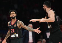 Η βαθμολογία της Euroleague μετά τη νίκη του Ολυμπιακού επί της Μπάγερν Μονάχου